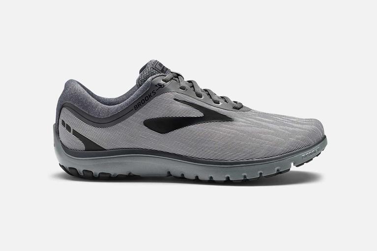 Brooks Men's PureFlow 7 Road Running Shoes - Grey (FCXR67184)